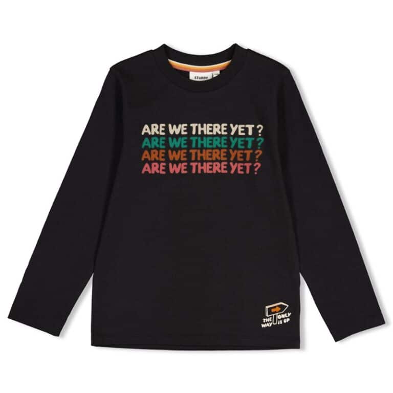 t shirt manches longues anthracite