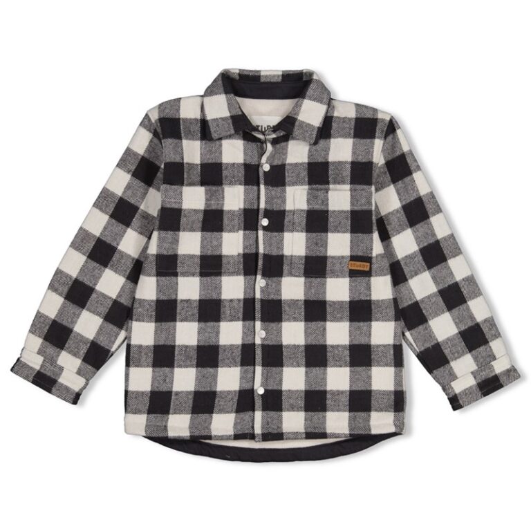 chemise à carreaux anthracite
