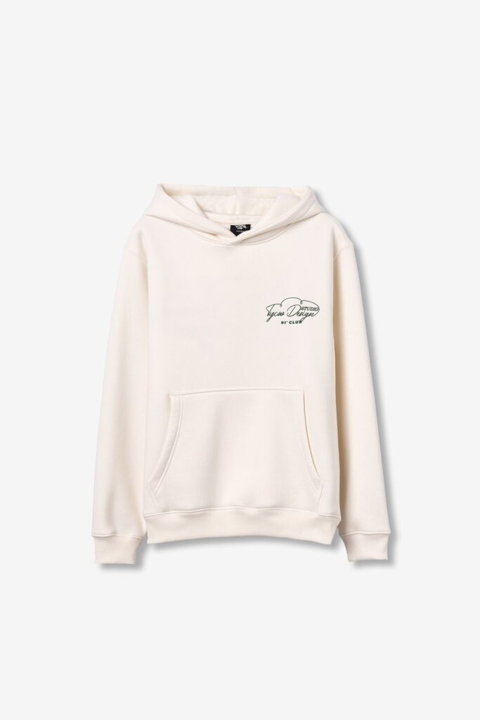 sweat à capuche brayden beige