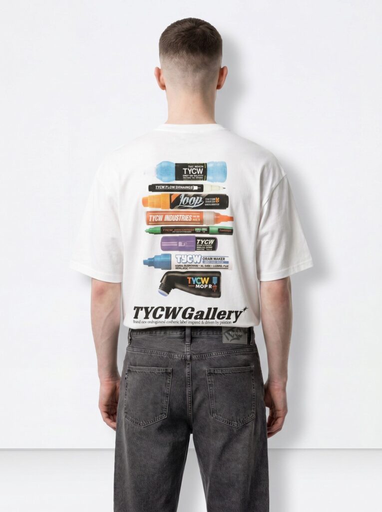 t shirt kaiser blanc