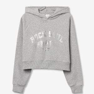 sweat à capuche rory gris