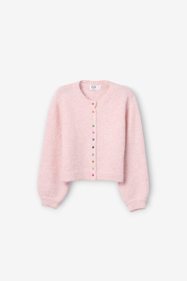 gilet woke rose poudré