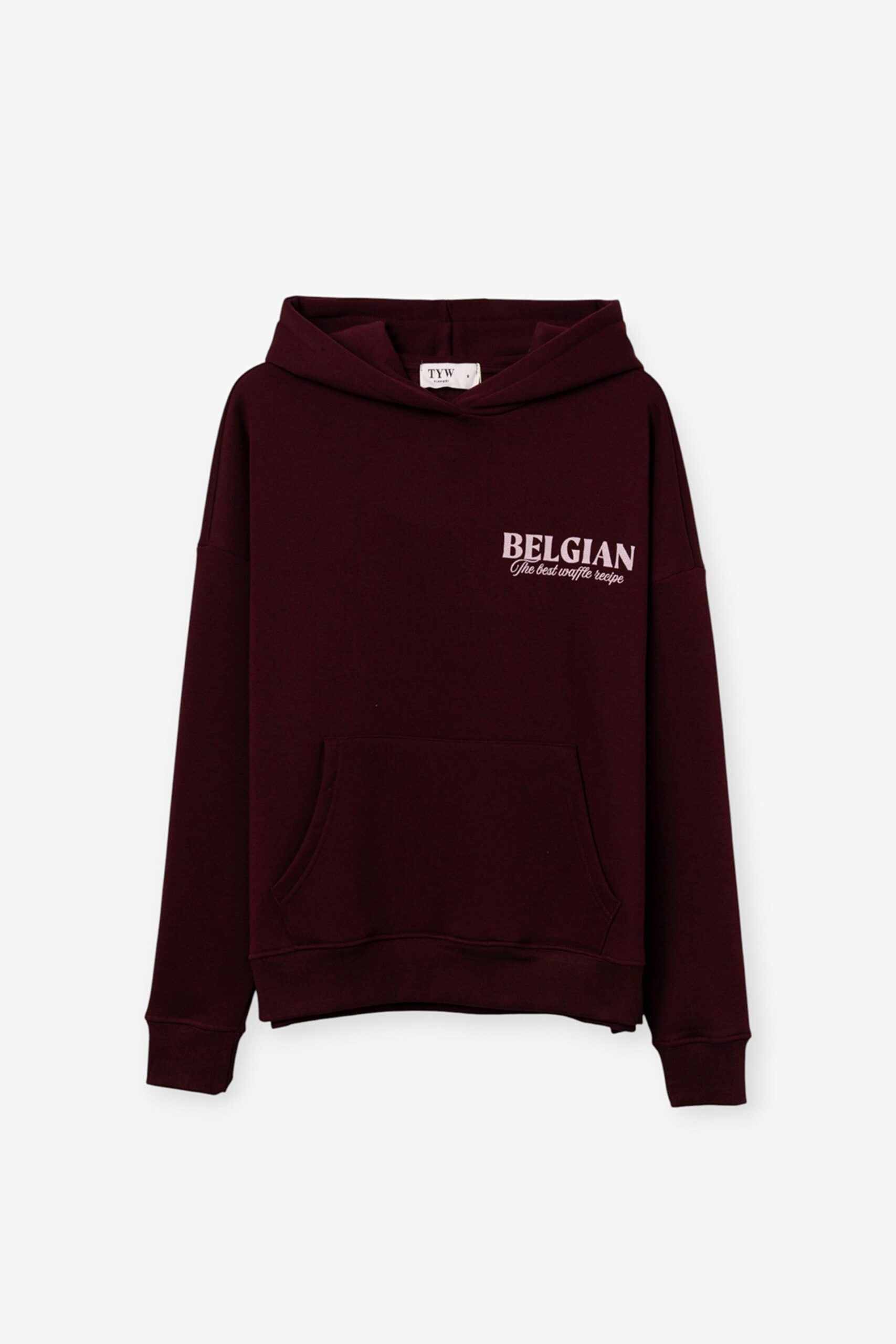 sweat à capuche axis rouge piment