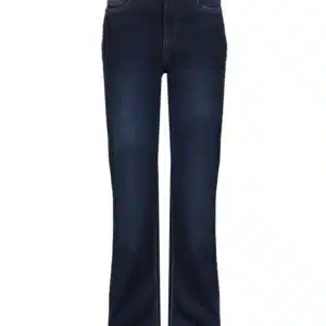 jean jogger fille denim bleu/noir