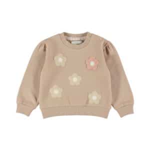 sweat bébé taupe clair