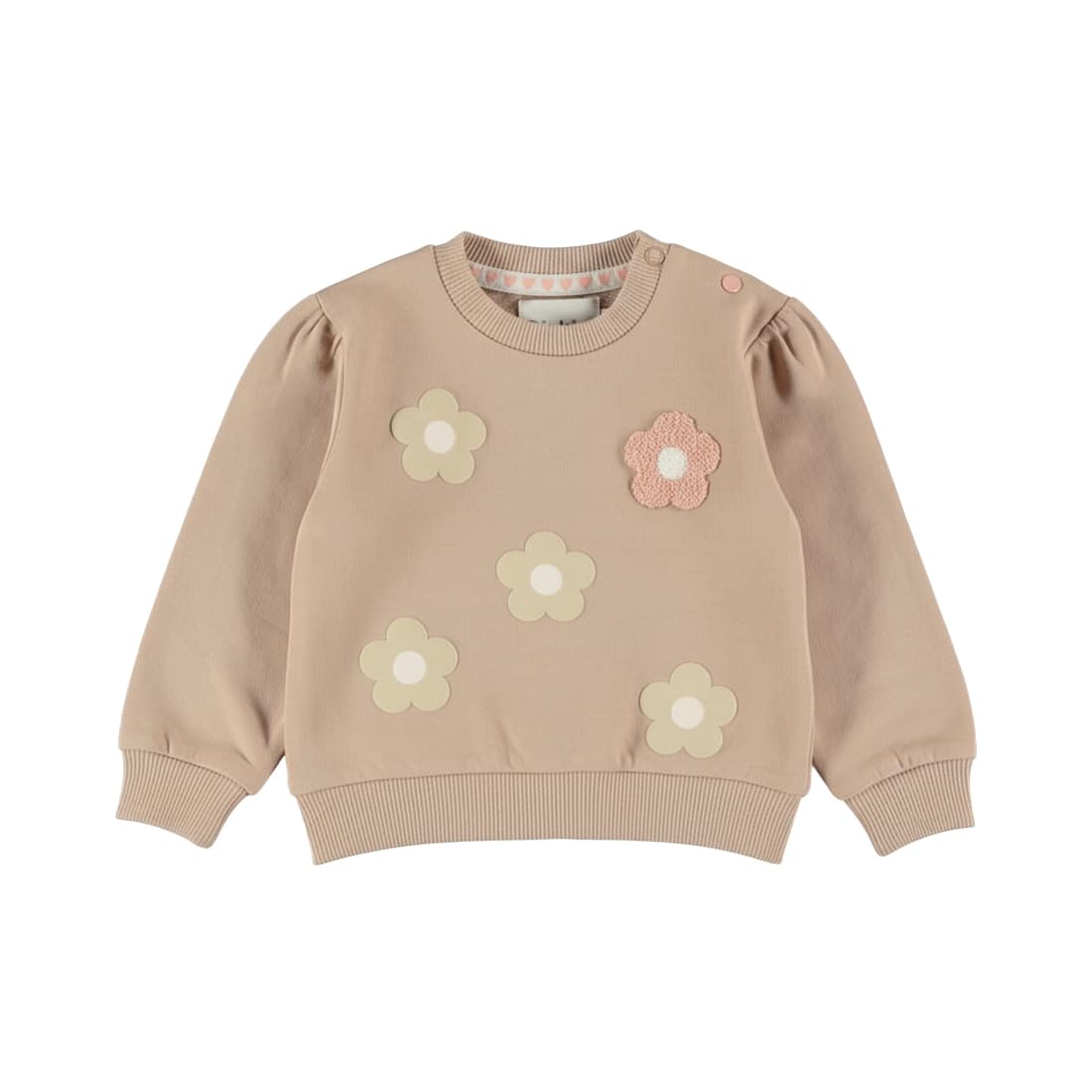 sweat bébé taupe clair