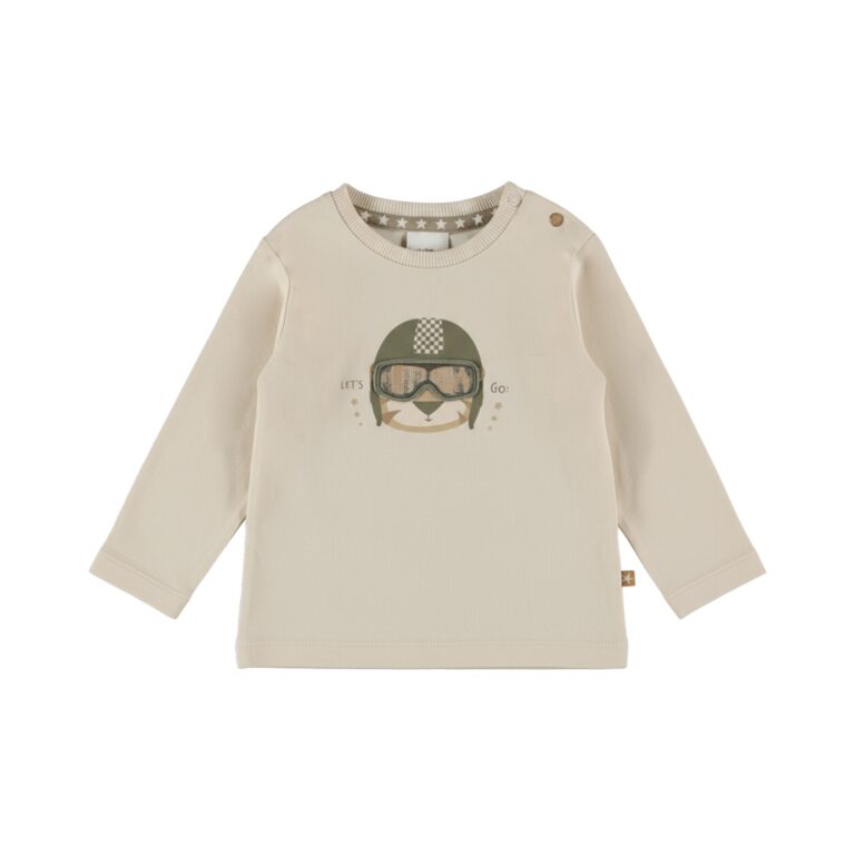 t shirt beige let's go tigre