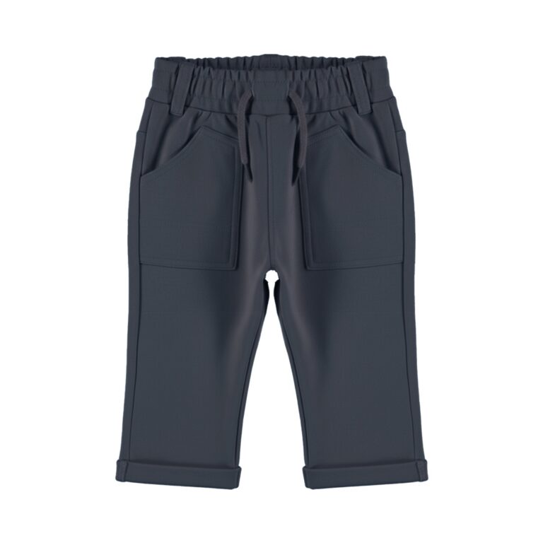 pantalon ample bébé bleu myrtille