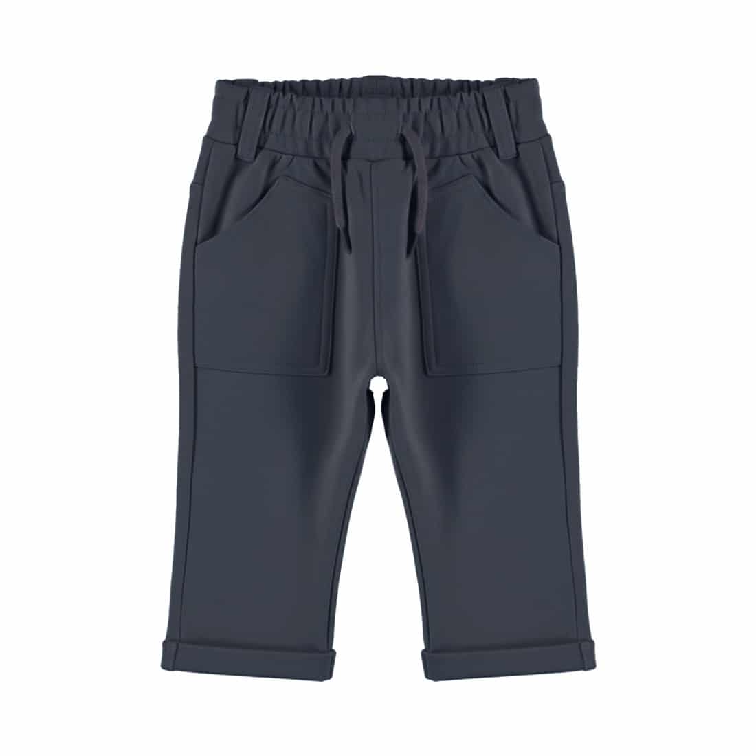 pantalon ample bébé bleu myrtille