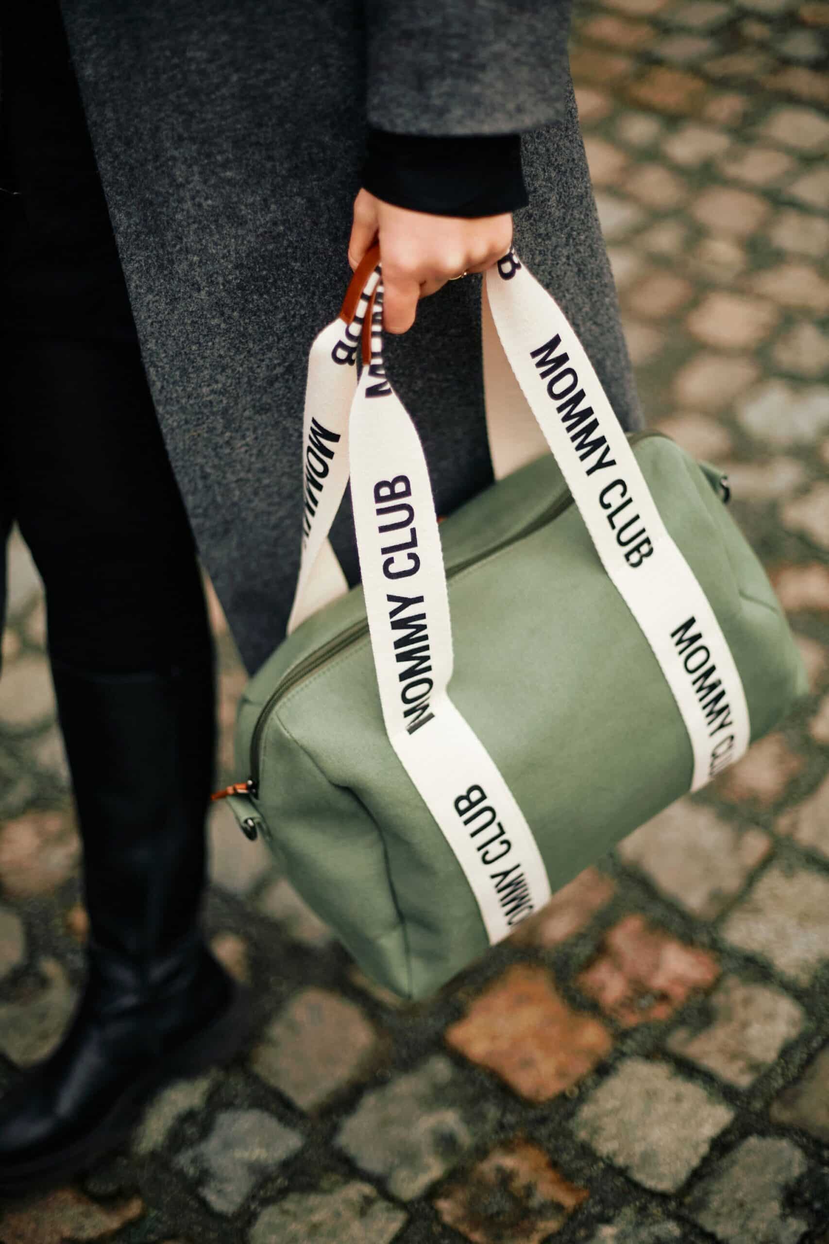 mommy club sac à langer signature vert