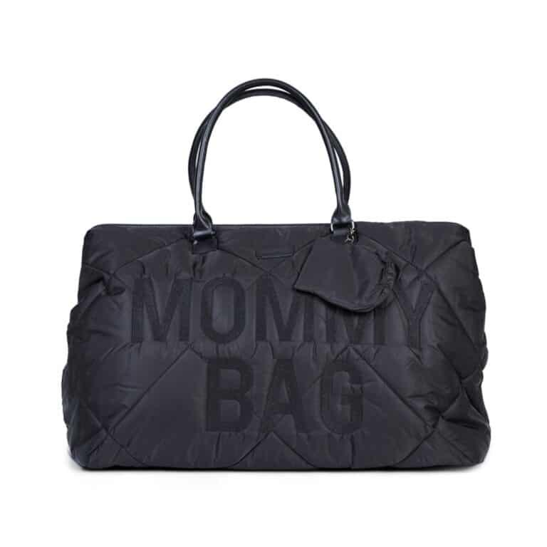mommy bag ® sac a langer matelassé noir