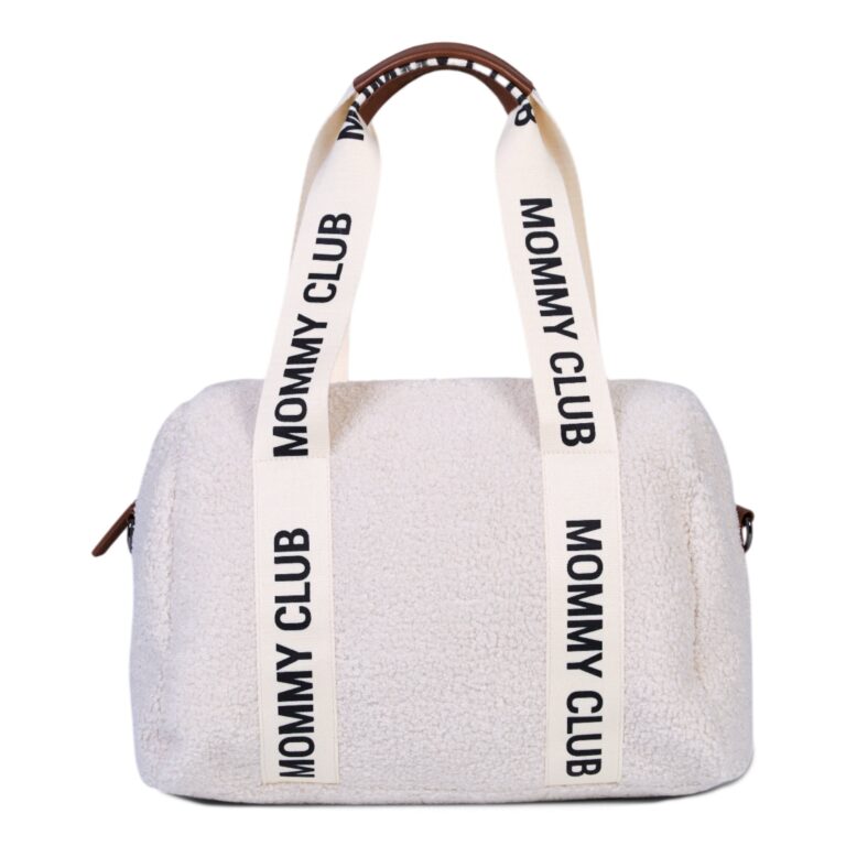 mommy club signature teddy ecru