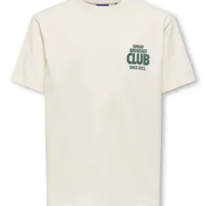 t shirt blanc sunday breakfast
