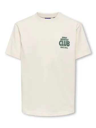t shirt blanc sunday breakfast