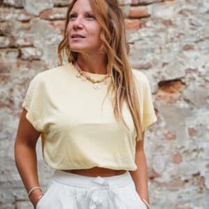 t shirt blanc crabe