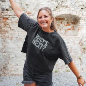 t shirt blanc crabe