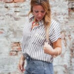 mommy bag ® sac a langer signature toile indigo