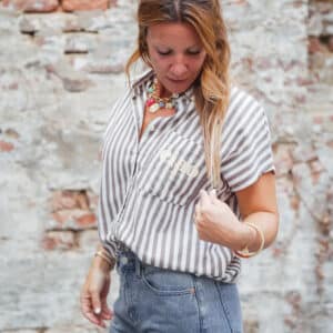 mommy bag ® sac a langer signature toile indigo