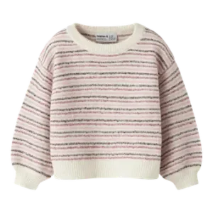 pull beige ligné orange & gris (copie)