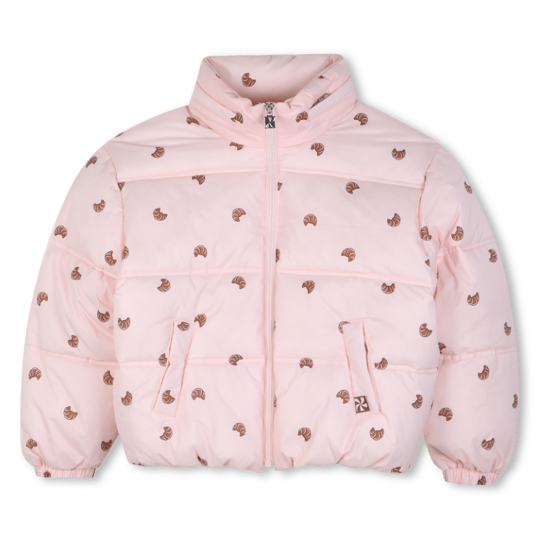 doudoune rose pastel