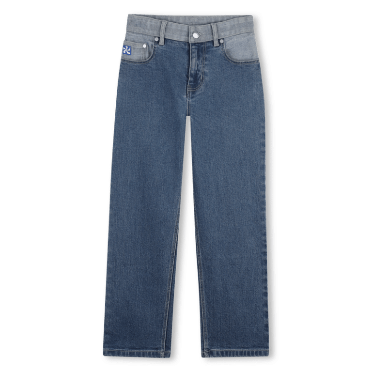jean bleu denim délavé