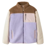 veste teddy ecru brun & bleu (copie)