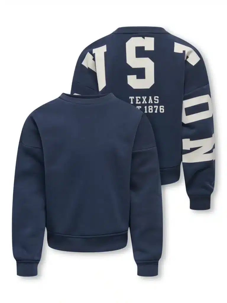 sweat bleu marine texas