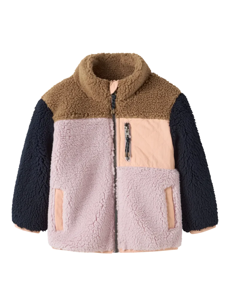 veste teddy beige brun vert (copie)