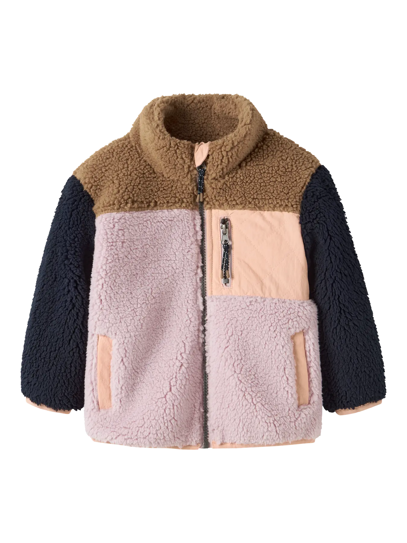 veste teddy beige brun vert (copie)