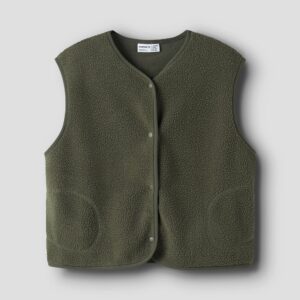 gilet sans manche beige