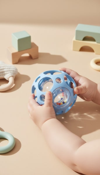 sensory ball blue