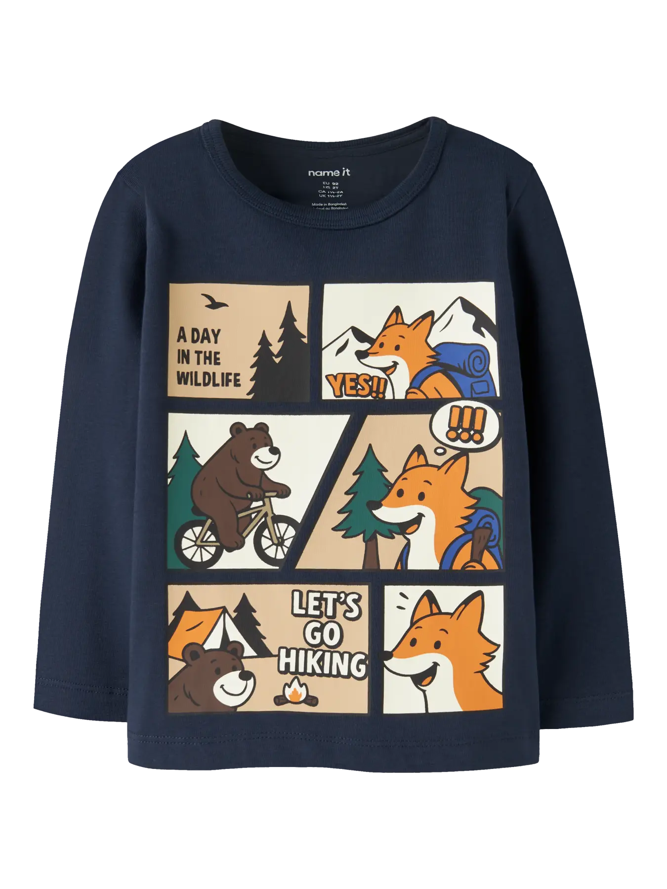 t shirt lm blanc let's go camping (copie)