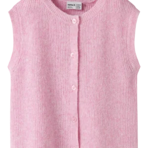 gilet sans manches rose
