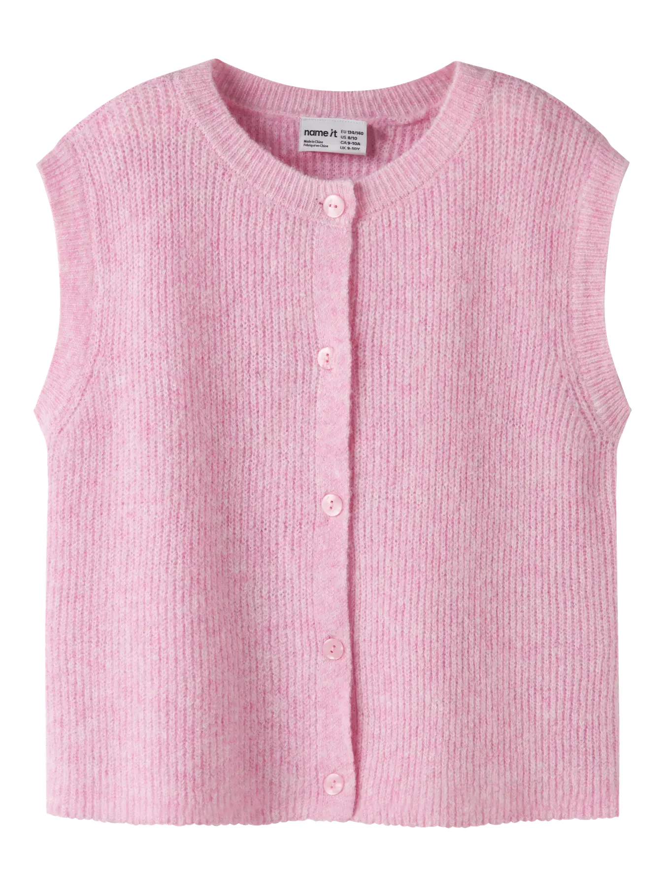 gilet sans manches rose