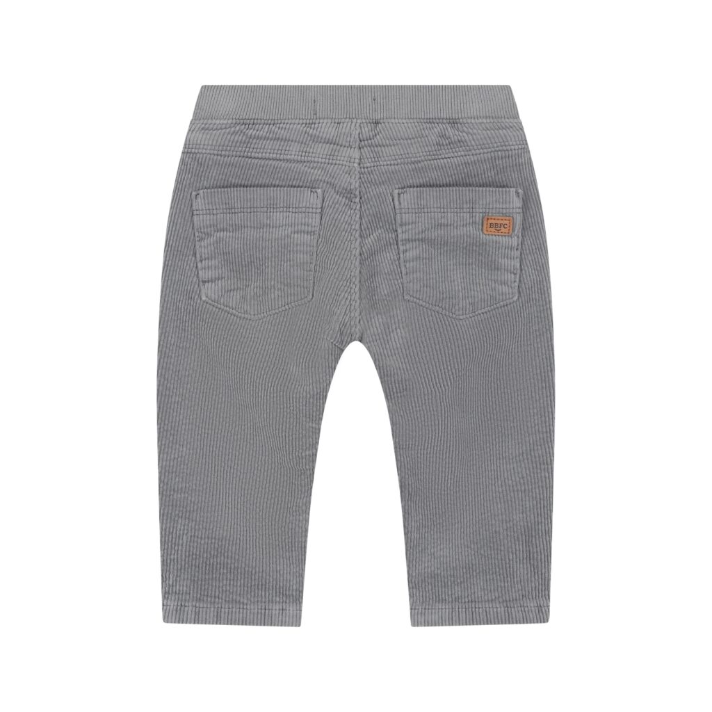 Pantalon coupe large bébé garçon Gris acier — vue 2