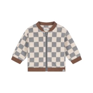 Gilet bébé garçon Gris acier — vue principale
