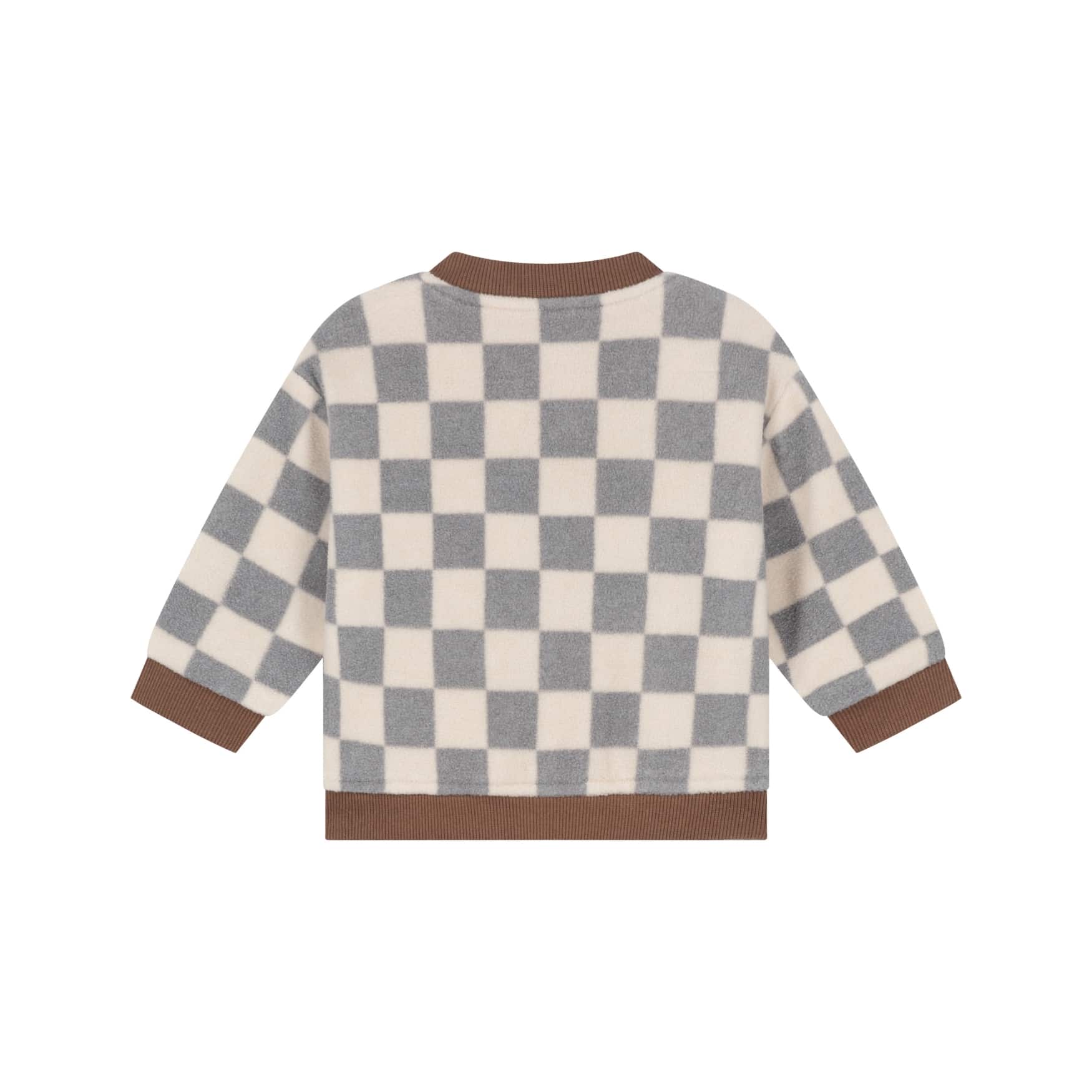 Gilet bébé garçon Gris acier — vue 2