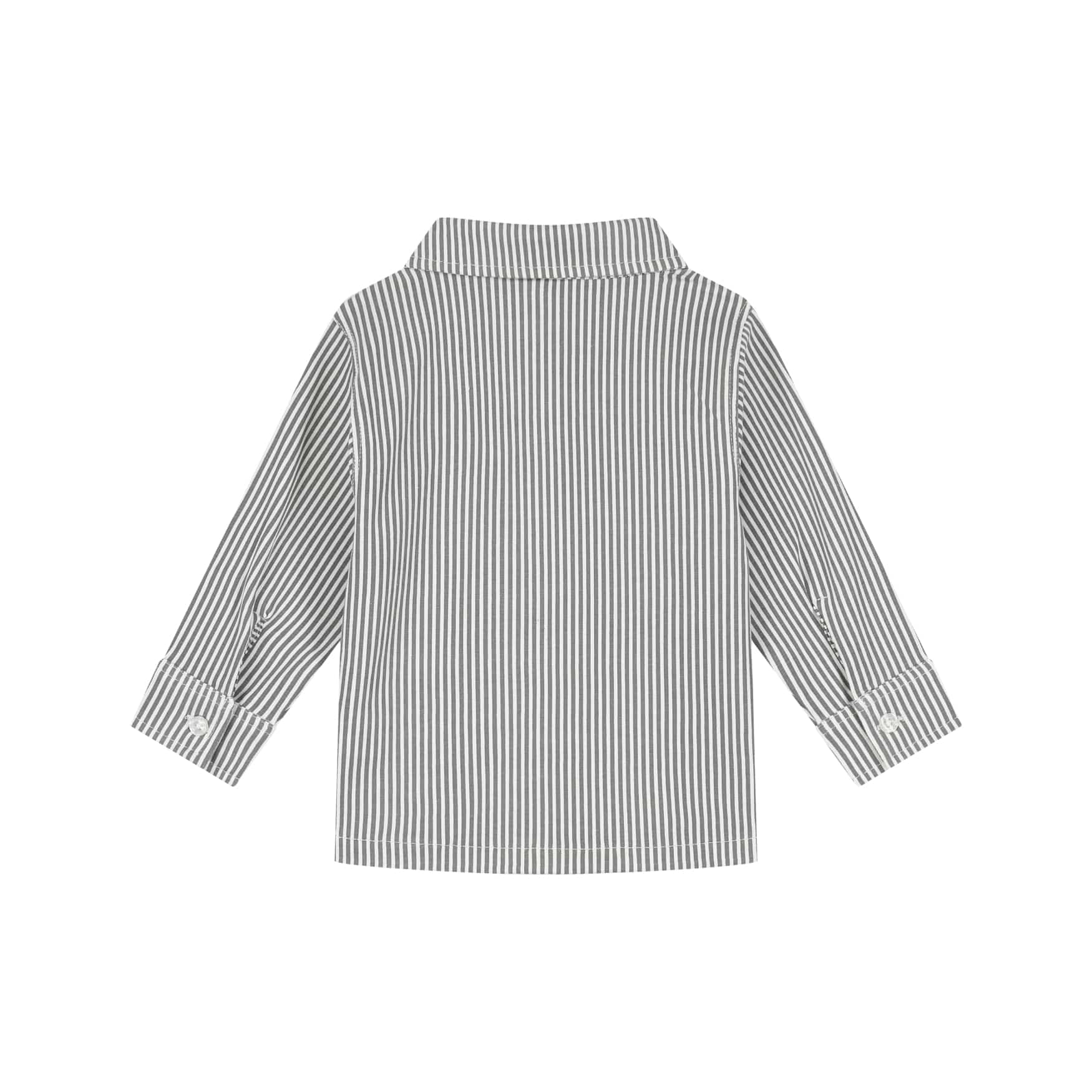 Chemise manches longues bébé garçon Ivoire — vue 2