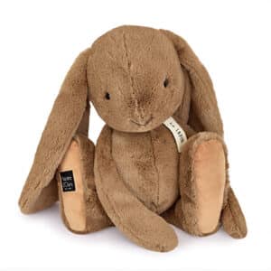 peluche lapin marron 50 cm