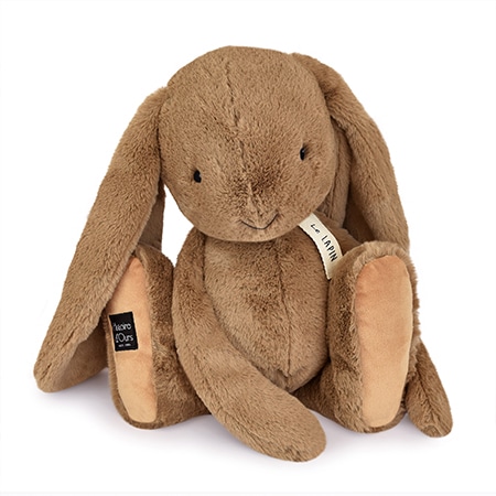 peluche lapin marron 50 cm
