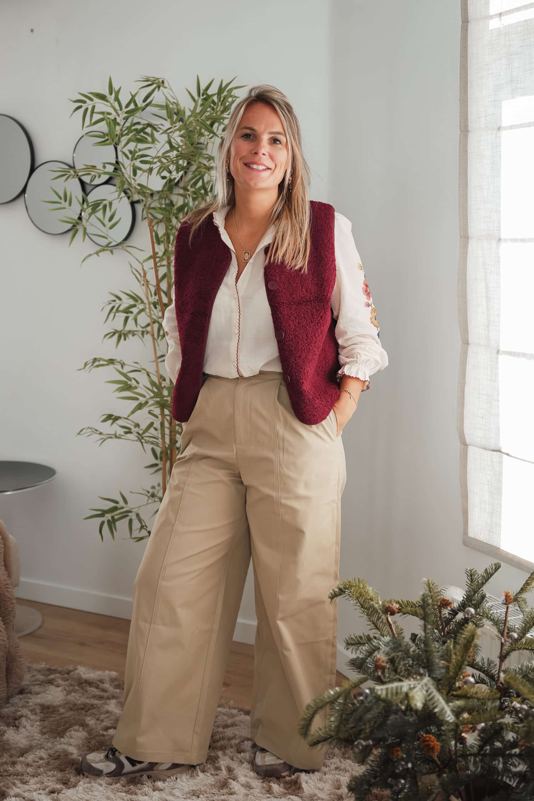jeans gris foncé barrel