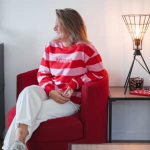jeans gris foncé barrel