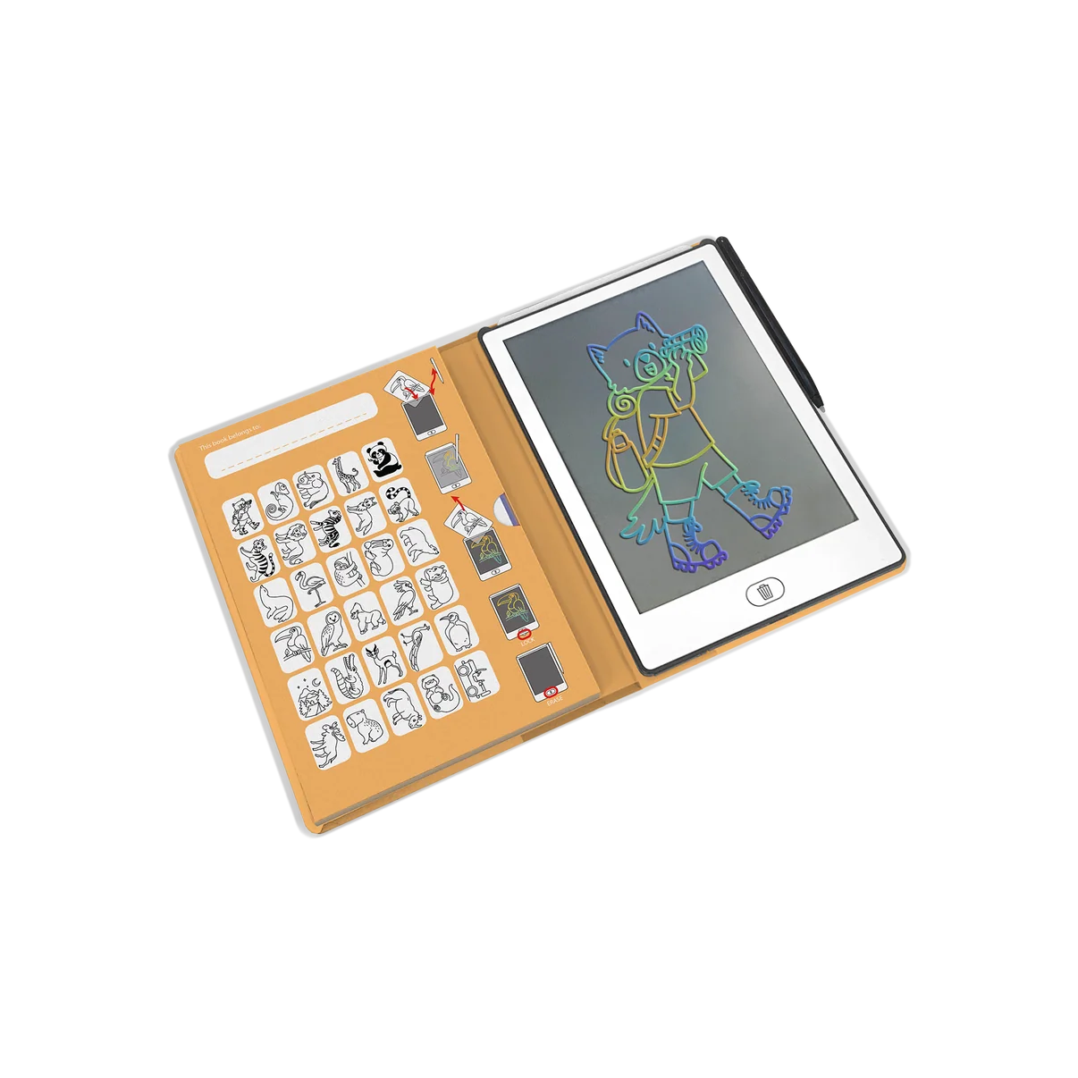 mini tablette à dessins