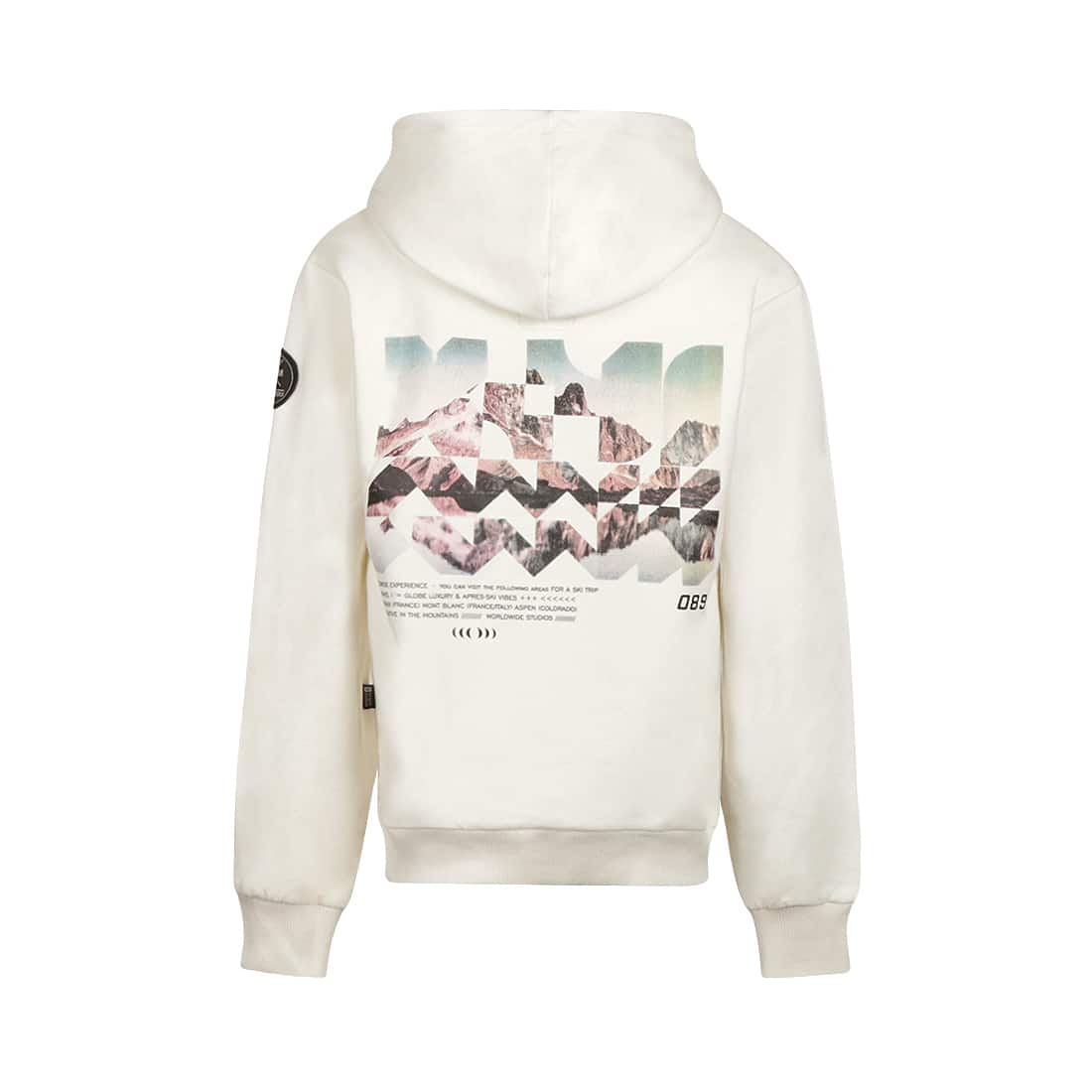 sweat bleu à capuche worldwide (copie)