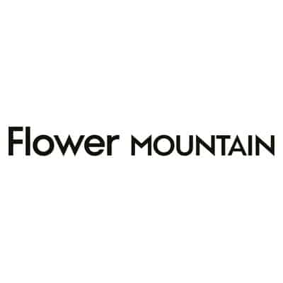 logo flower montain