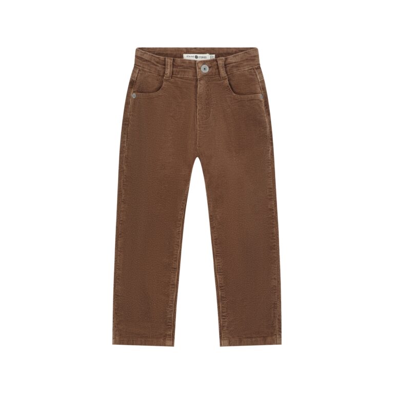 Pantalon coupe large garçon Taupe — vue principale