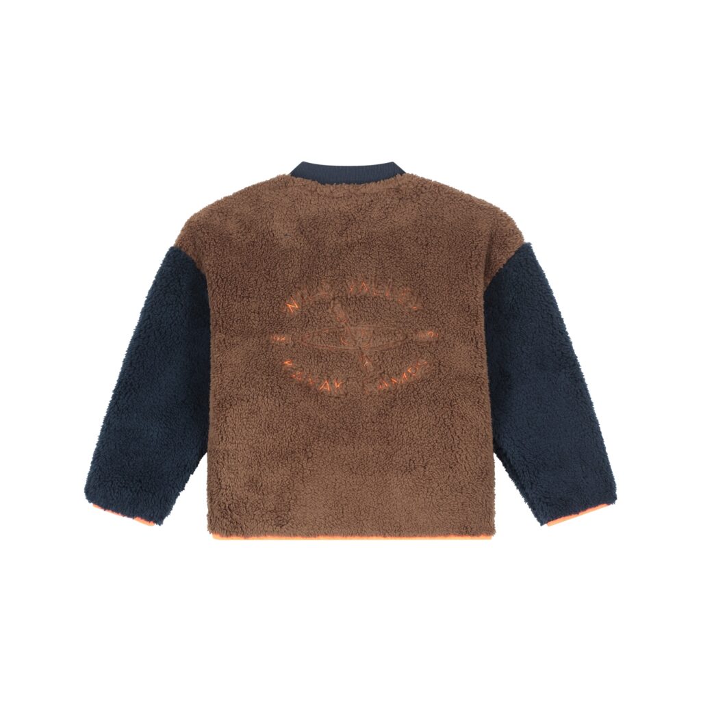 Gilet teddy garçon Indigo — vue 2