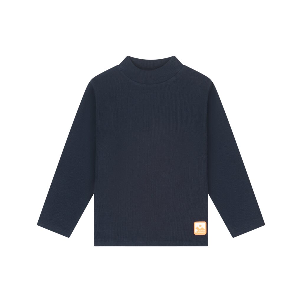 T-shirt manches longues garçon Indigo — vue principale