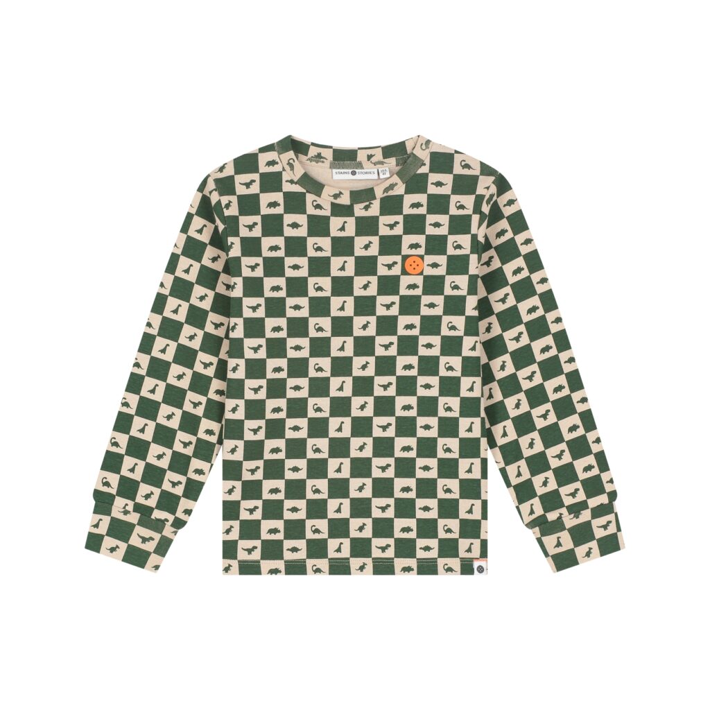 Pyjama garçon Vert forêt — vue principale