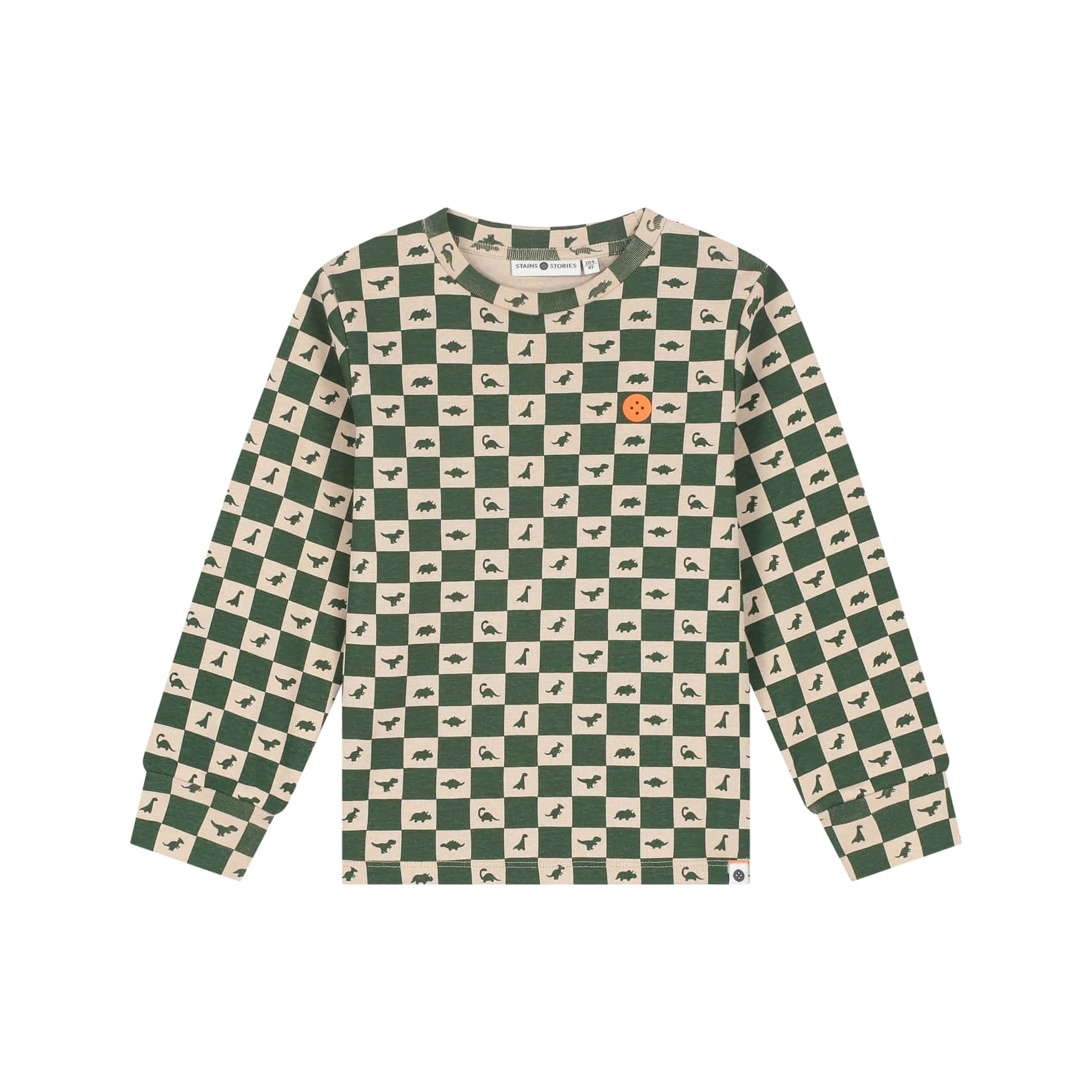 Pyjama garçon Vert forêt — vue principale